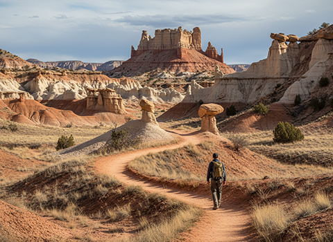  Castle Rock Badlands Trail